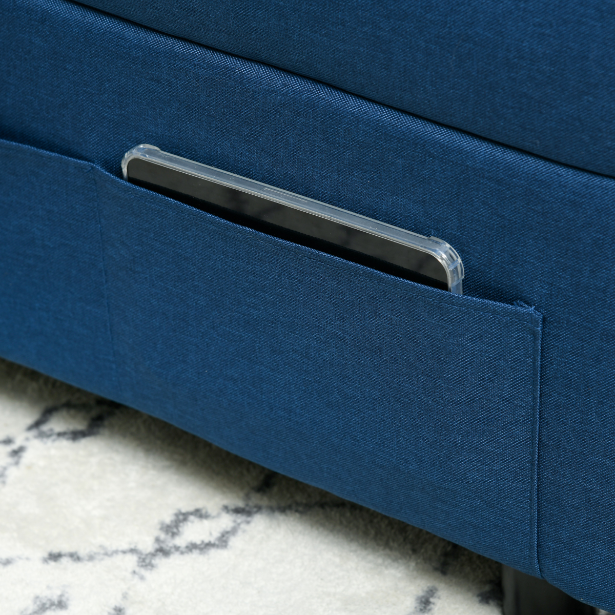 LuxeFold™ Sleeper Chair Blue