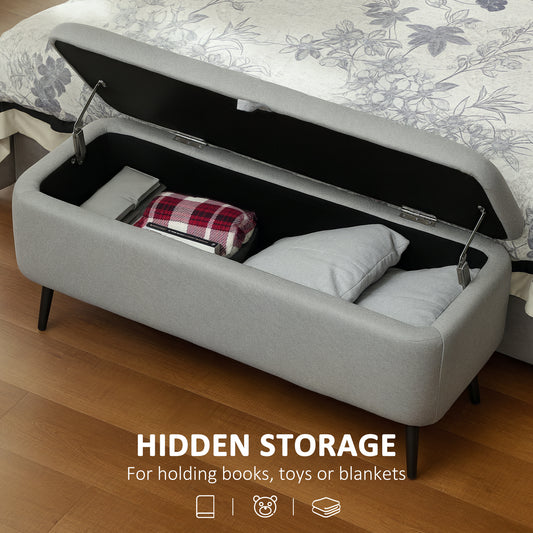 LuxeLift™ Ottoman Bench With Hidden Storage