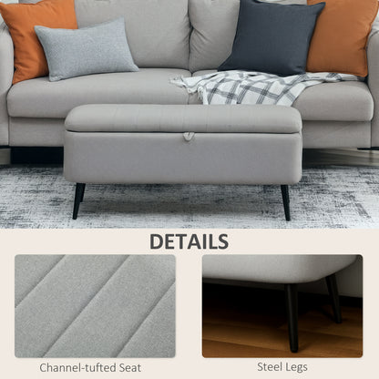 LuxeLift™ Ottoman Bench With Hidden Storage