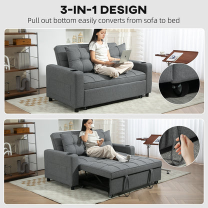 Luxury 2-Seater Pull Out Sofa Bed